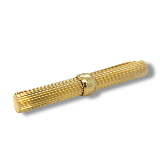 Cartier 18ct Gold Tie Slide