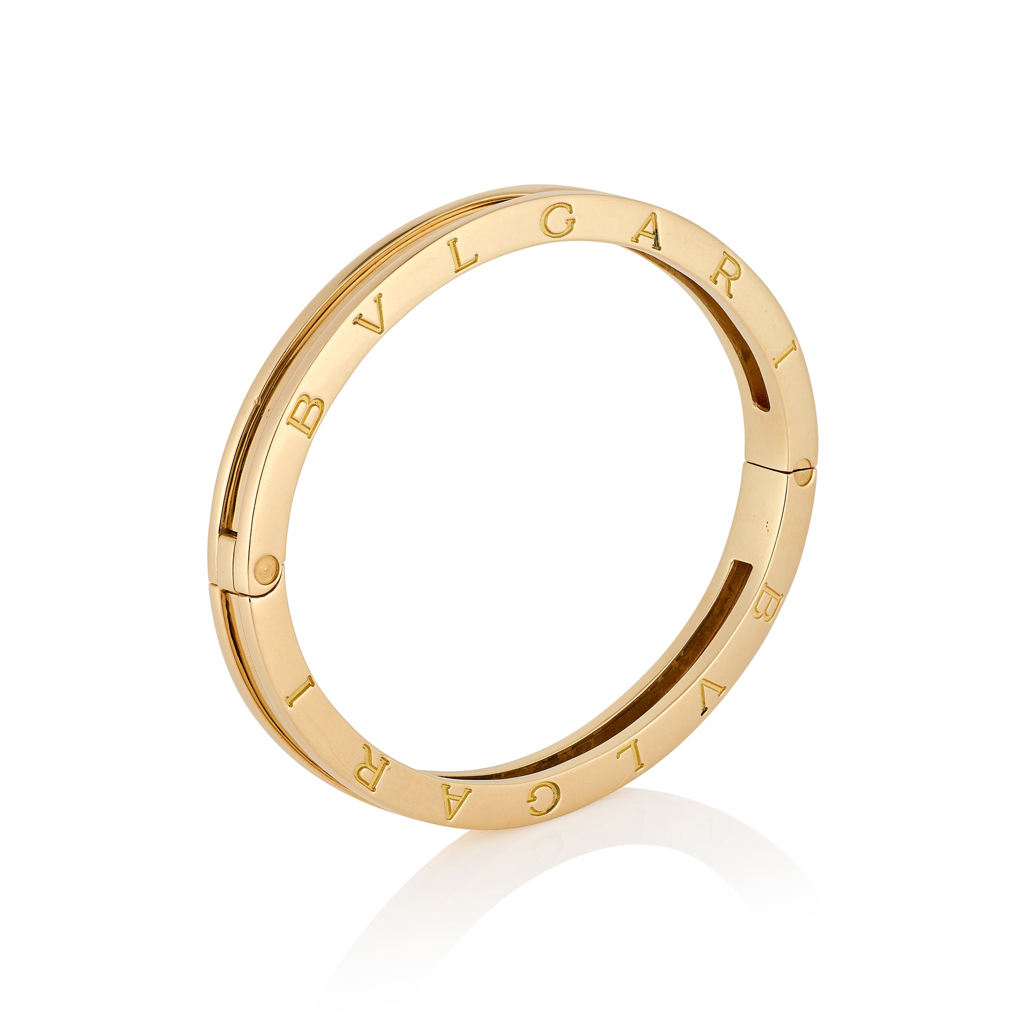 Large Bvlgari Zero Bangle 18ct Gold - Wildsmith Jewellery