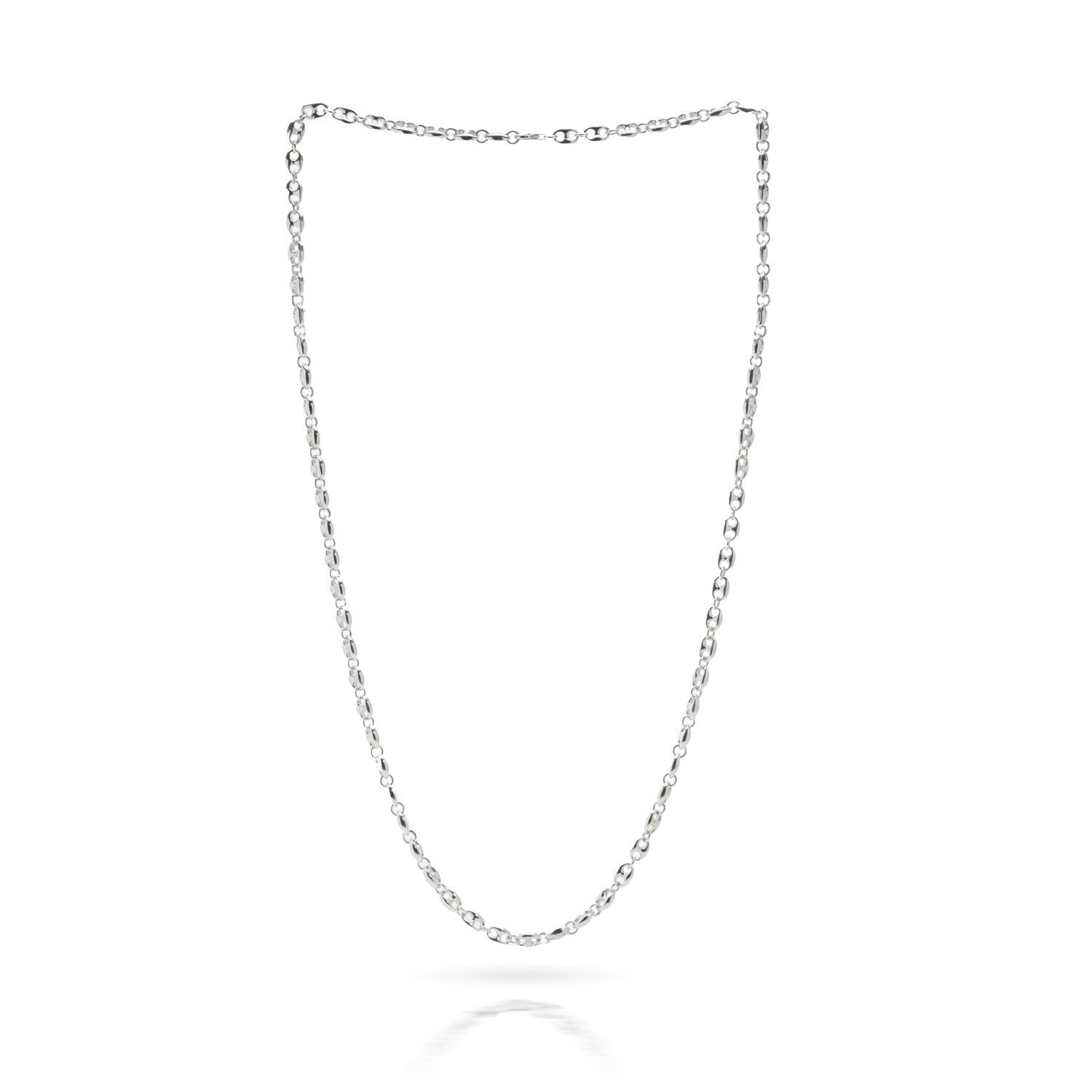 Sterling Silver Ship Link Necklace - Wildsmith Jewellery
