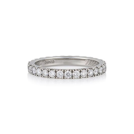 Diamond Full Eternity Ring - Wildsmith Jewellery