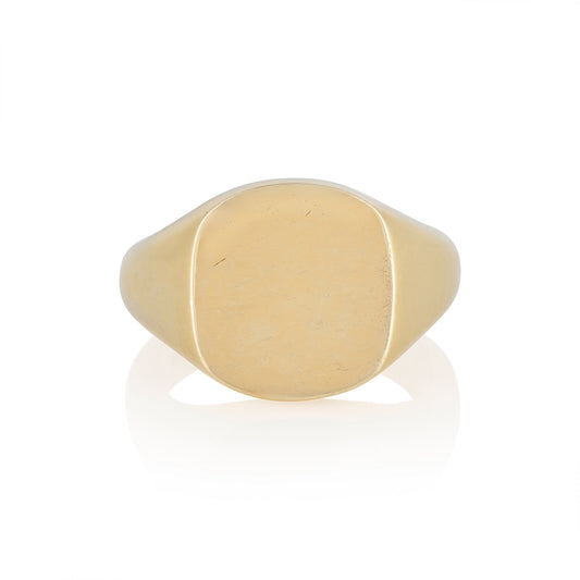 14 x 12.5mm Cushion Shaped Signet Ring - Wildsmith Jewellery