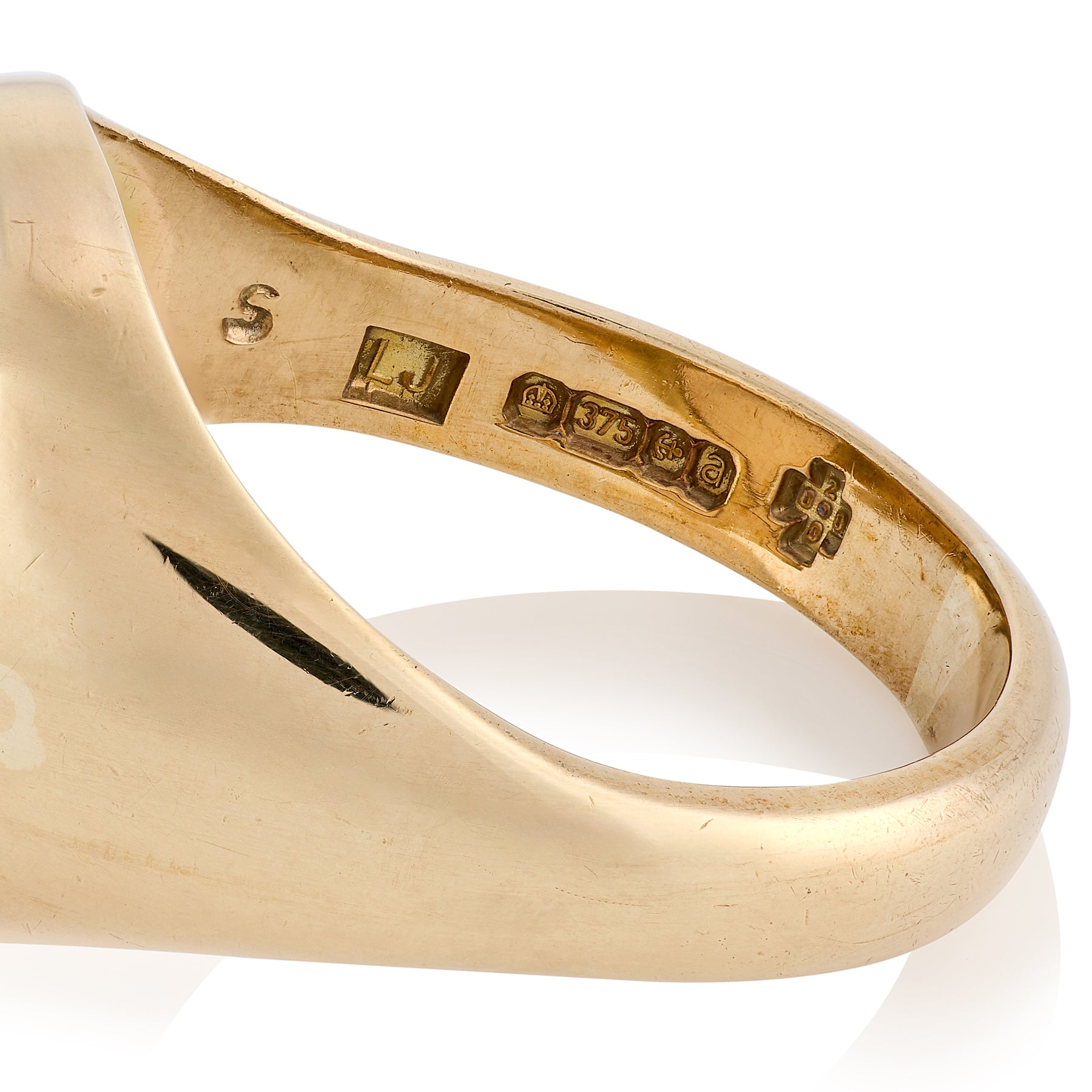 Masonic Triple Tau Swivel Signet Ring