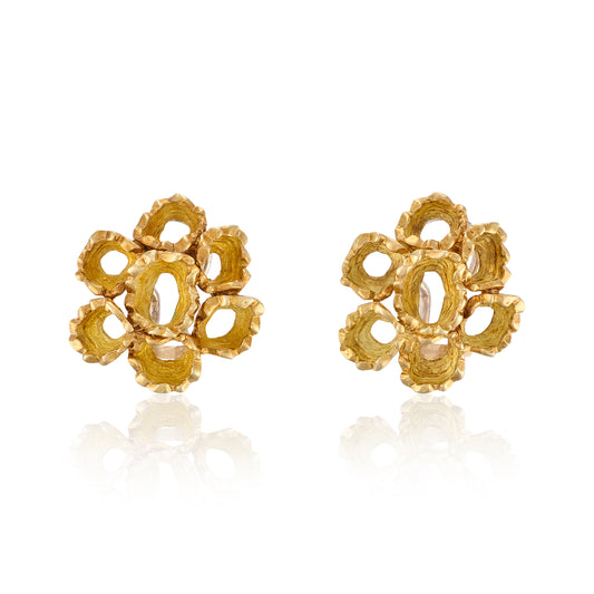 Vintage 18ct Gold Earrings - Wildsmith Jewellery