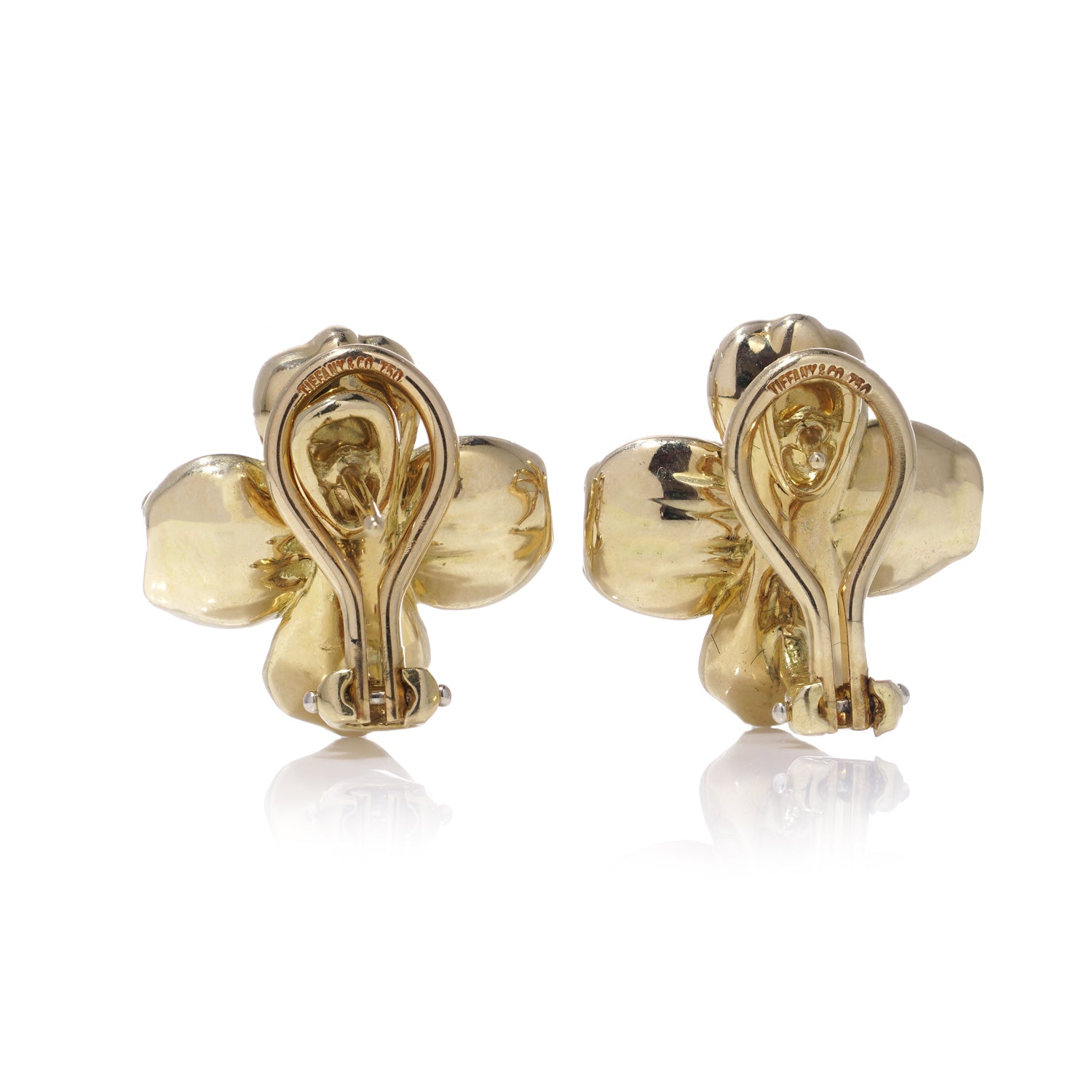 Tiffany & Co. Diamond Dogwood Earrings - Wildsmith Jewellery