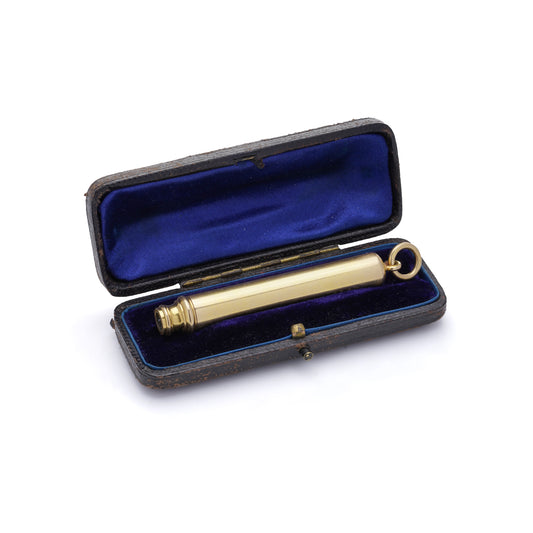Antique 18ct Gold Propelling Pencil by Sampson Mordan & Co - Wildsmith Jewellery
