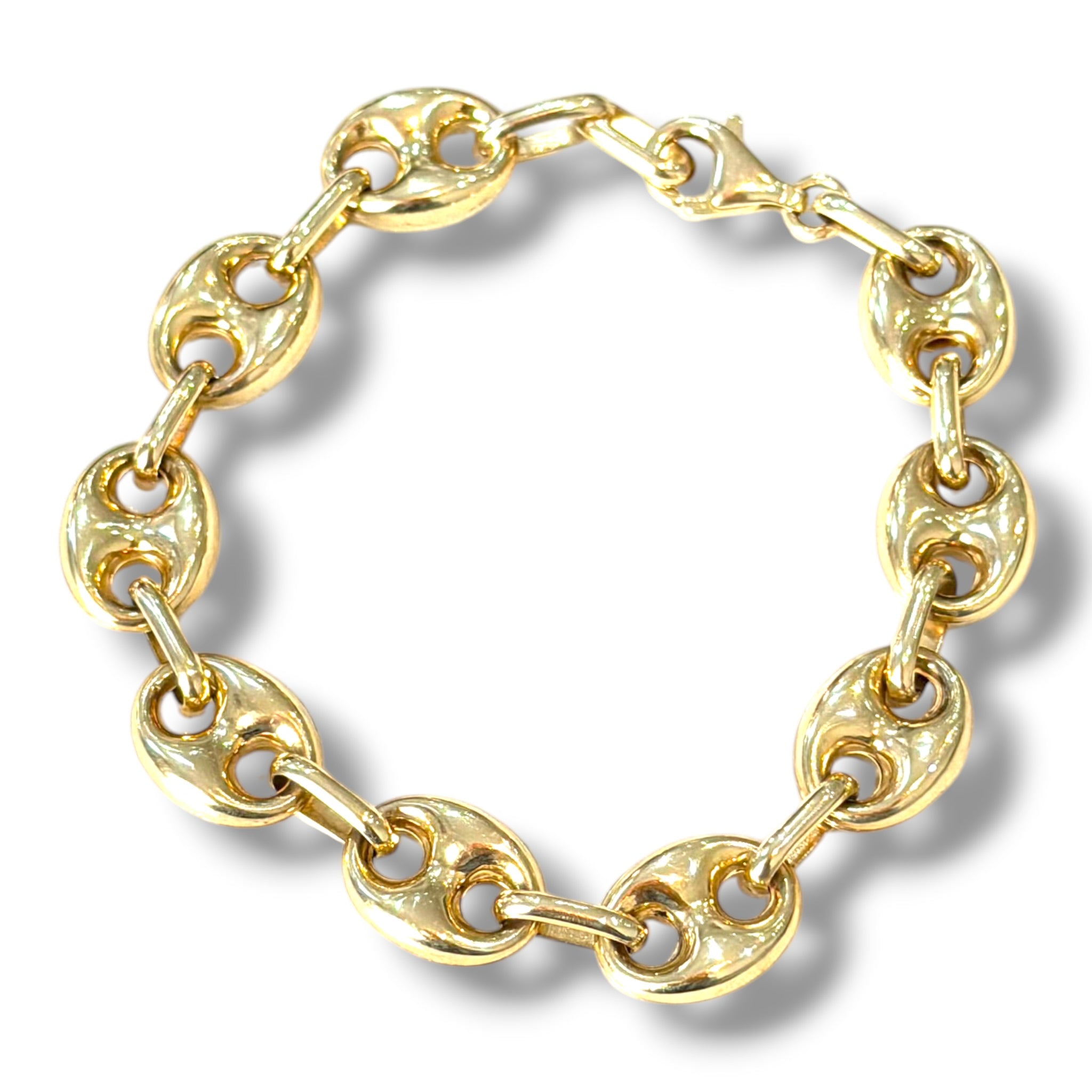 Gold Mariner Link Bracelet - Wildsmith Jewellery