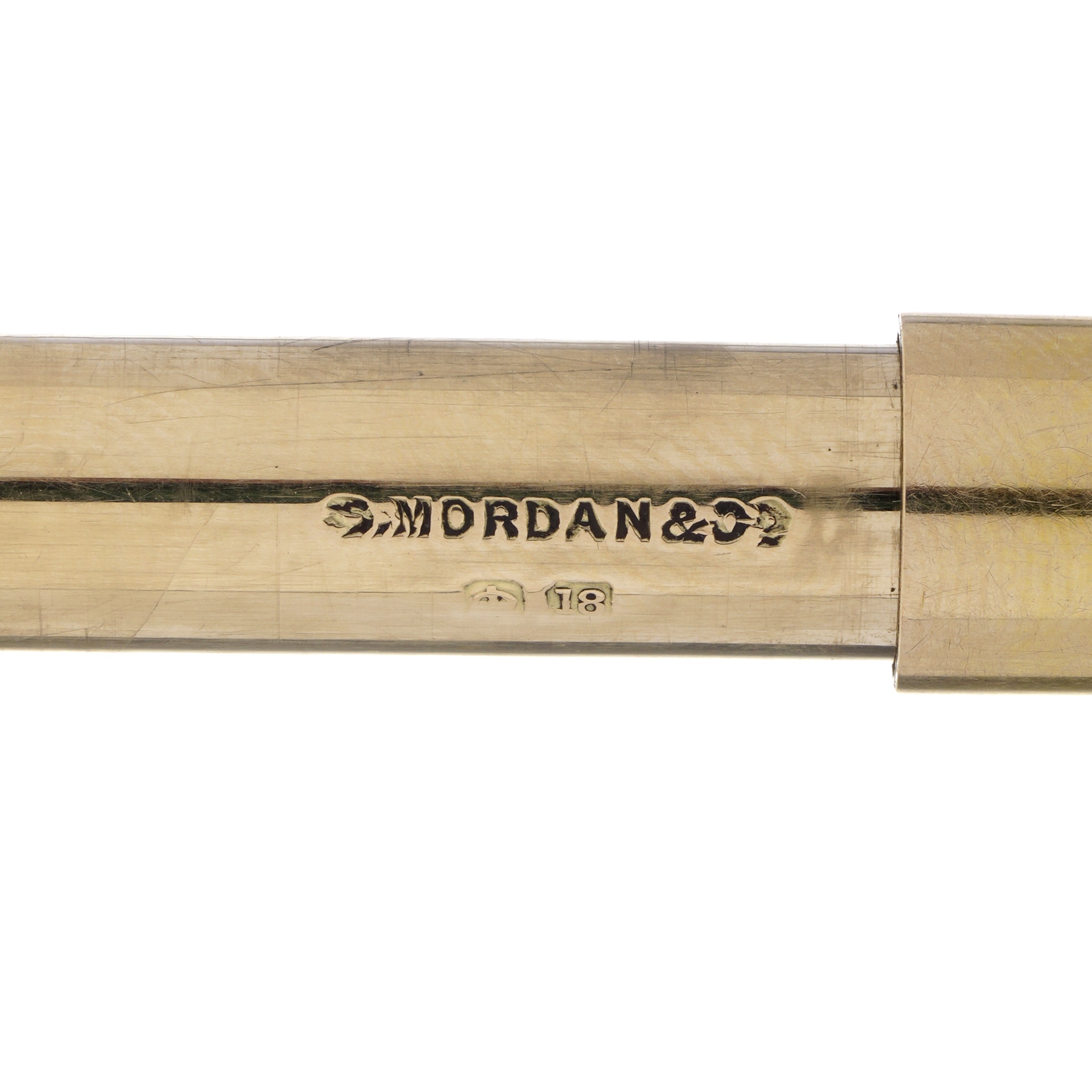 Antique 18ct Gold Propelling Pencil by Sampson Mordan & Co - Wildsmith Jewellery