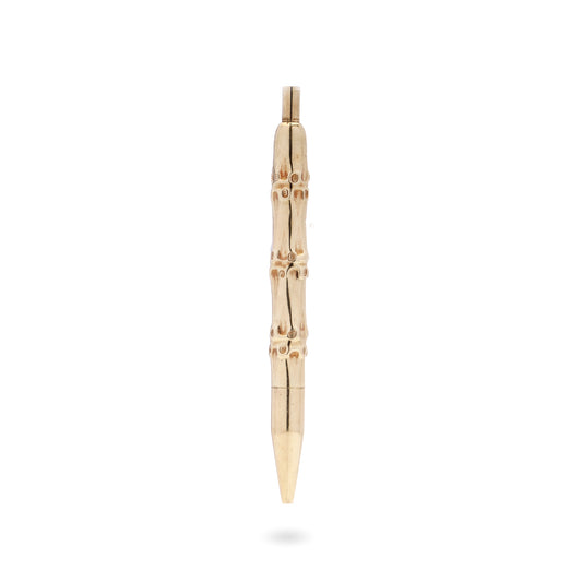 14ct Gold Bamboo Pen by Tiffany & Co - Wildsmith Jewellery