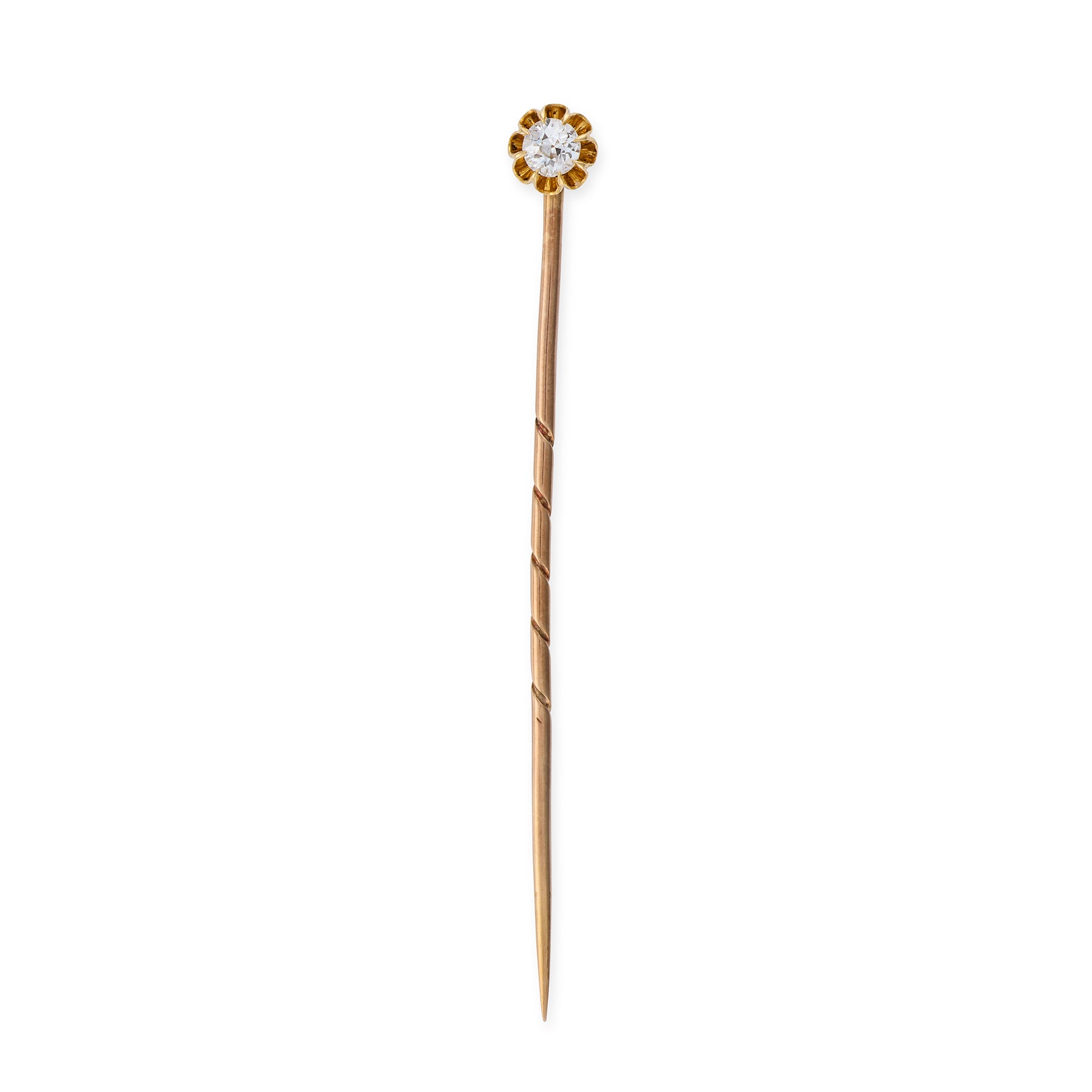 Old Cut Diamond Stickpin