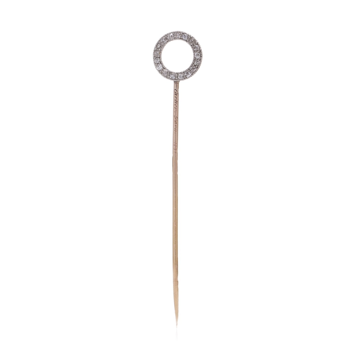Art Deco Cartier Winning Post Tie Pin - Wildsmith Jewellery
