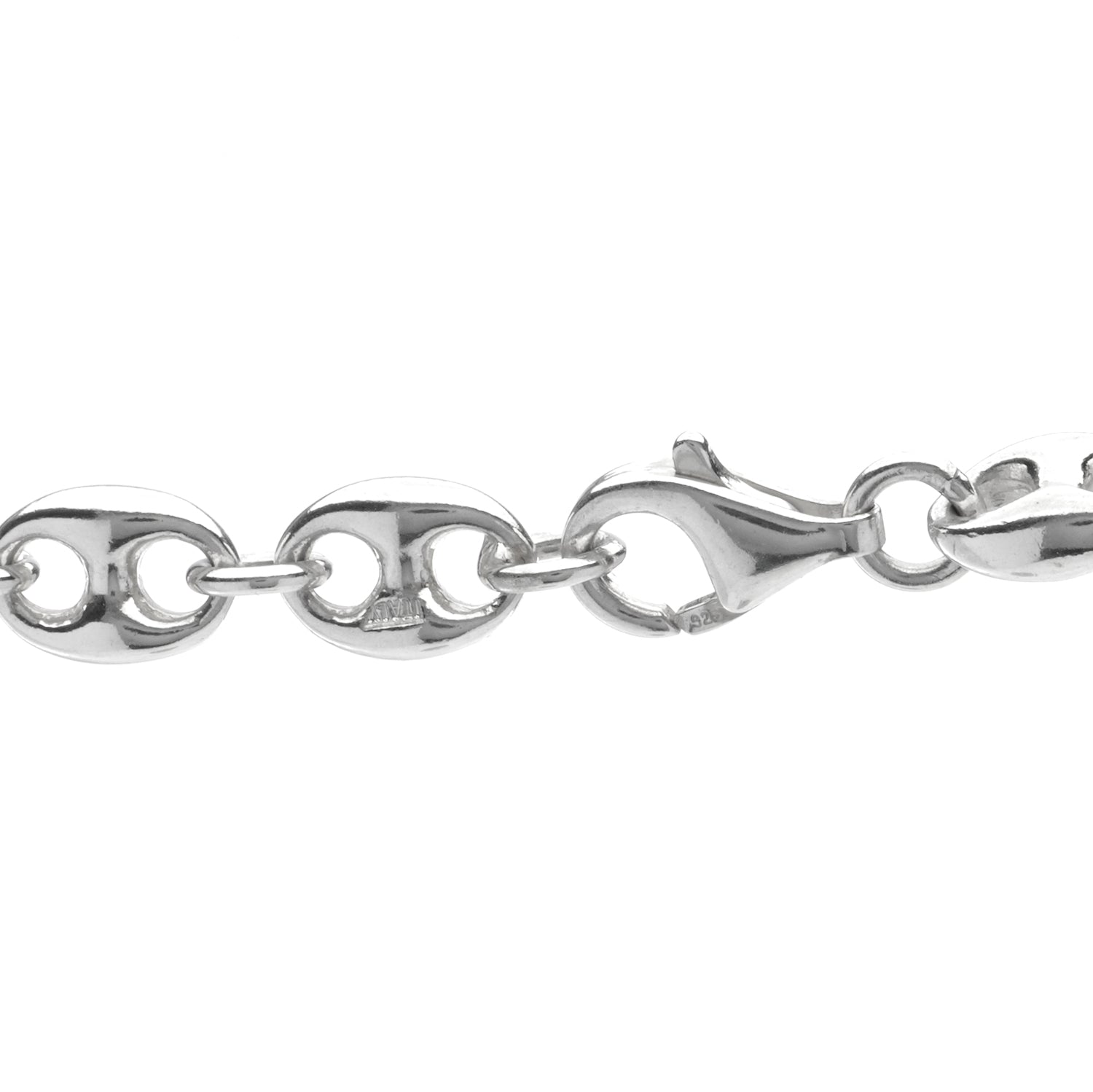Sterling Silver Ship Link Necklace - Wildsmith Jewellery