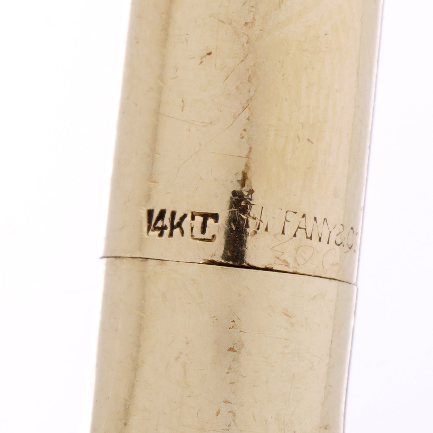 14ct Gold Bamboo Pen by Tiffany & Co