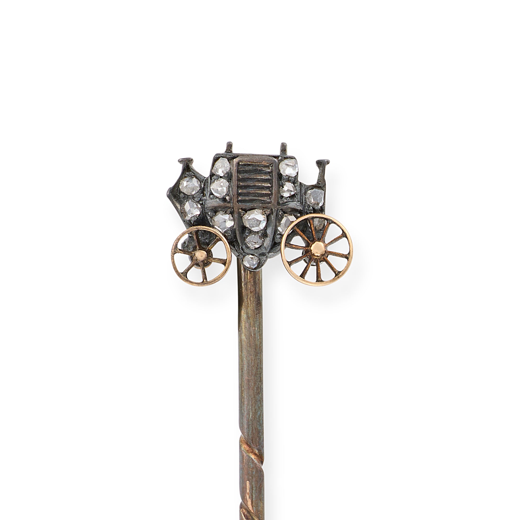 Victorian Stagecoach Stickpin - Wildsmith Jewellery