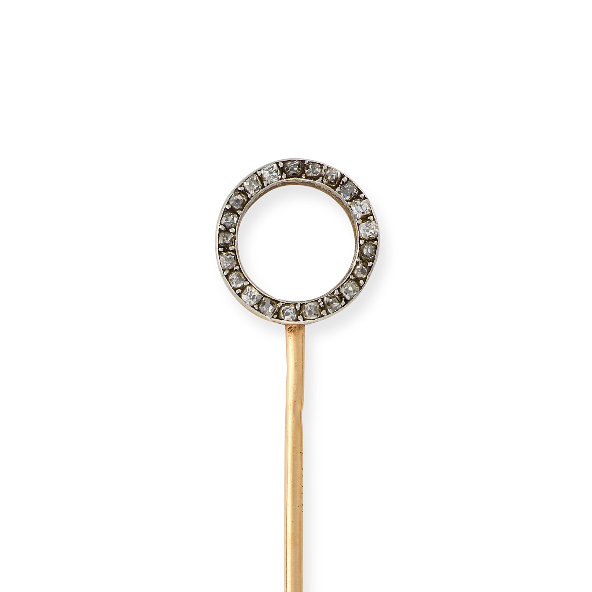 Antique Sapphire & Diamond Winning Post Stickpin - Wildsmith Jewellery