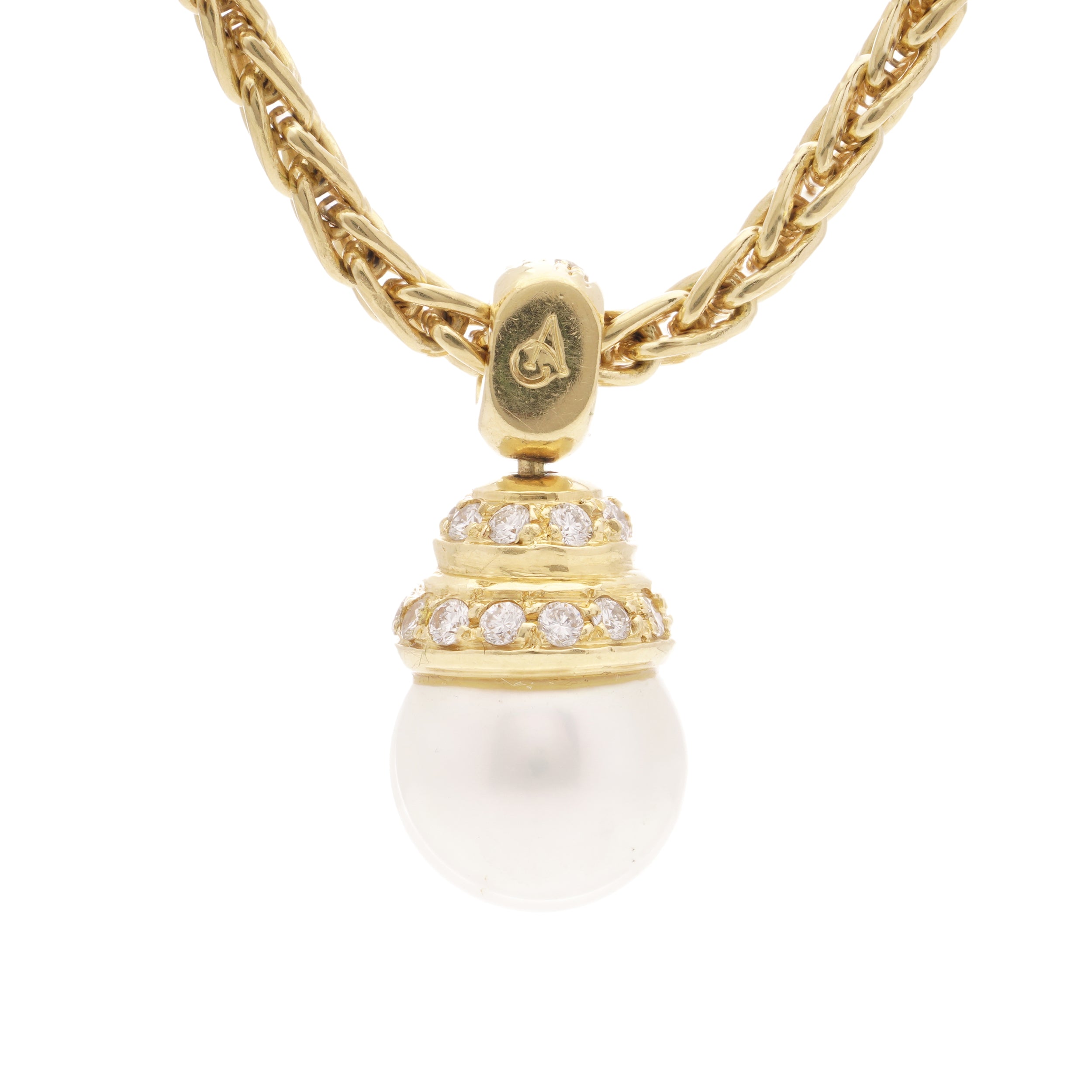 Diamond & Pearl Necklace by Asprey & Company - Wildsmith Jewellery