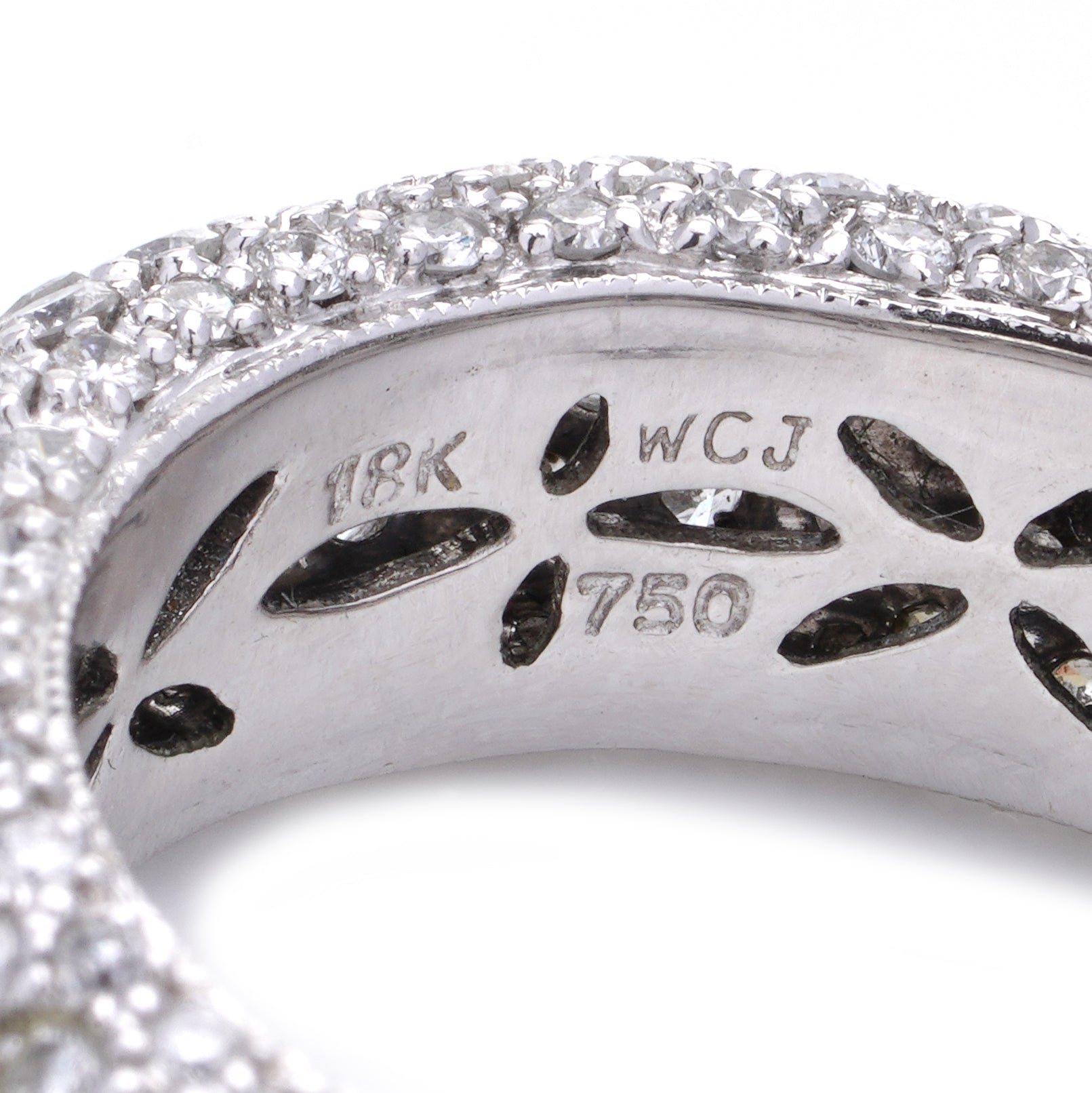 Pavé Diamond Ring, 4.5 Carats - Wildsmith Jewellery