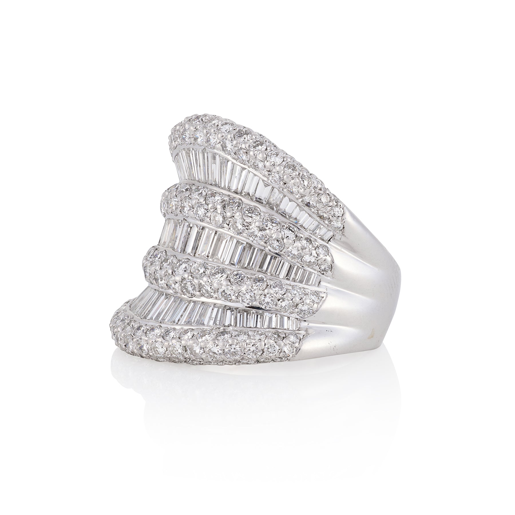 5ct Mixed Cut Diamond Ring - Wildsmith Jewellery