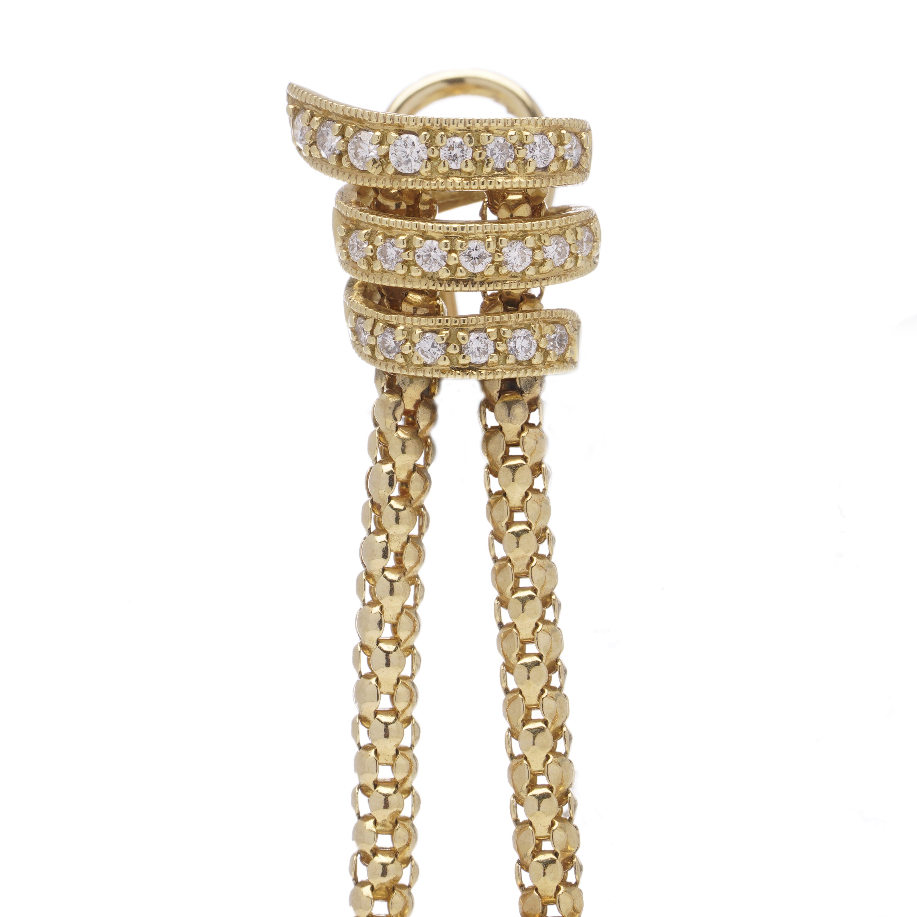South Sea Pearl & Diamond Pendant Earrings - Wildsmith Jewellery