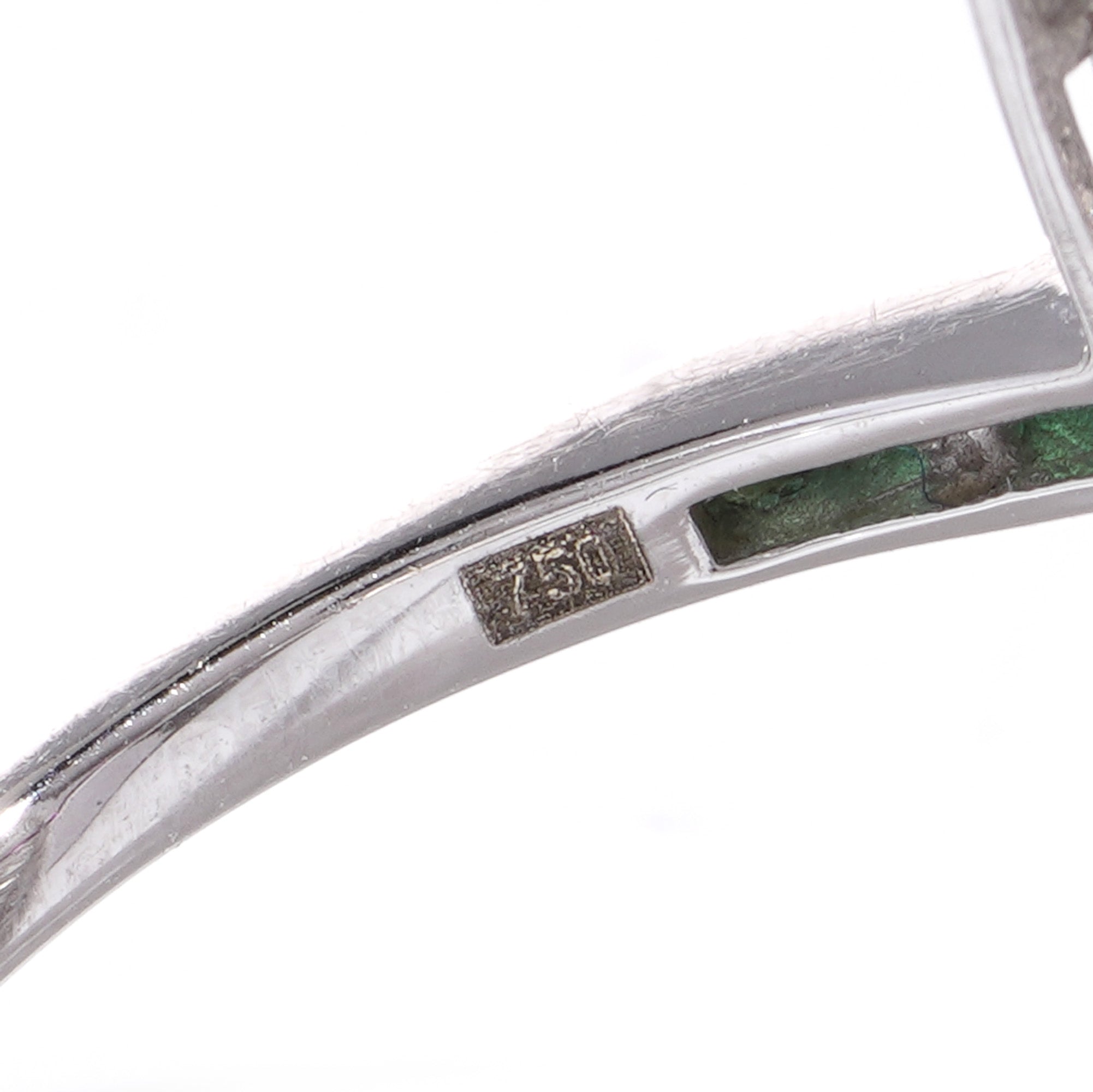Emerald, Ruby and Diamond Ring - Wildsmith Jewellery