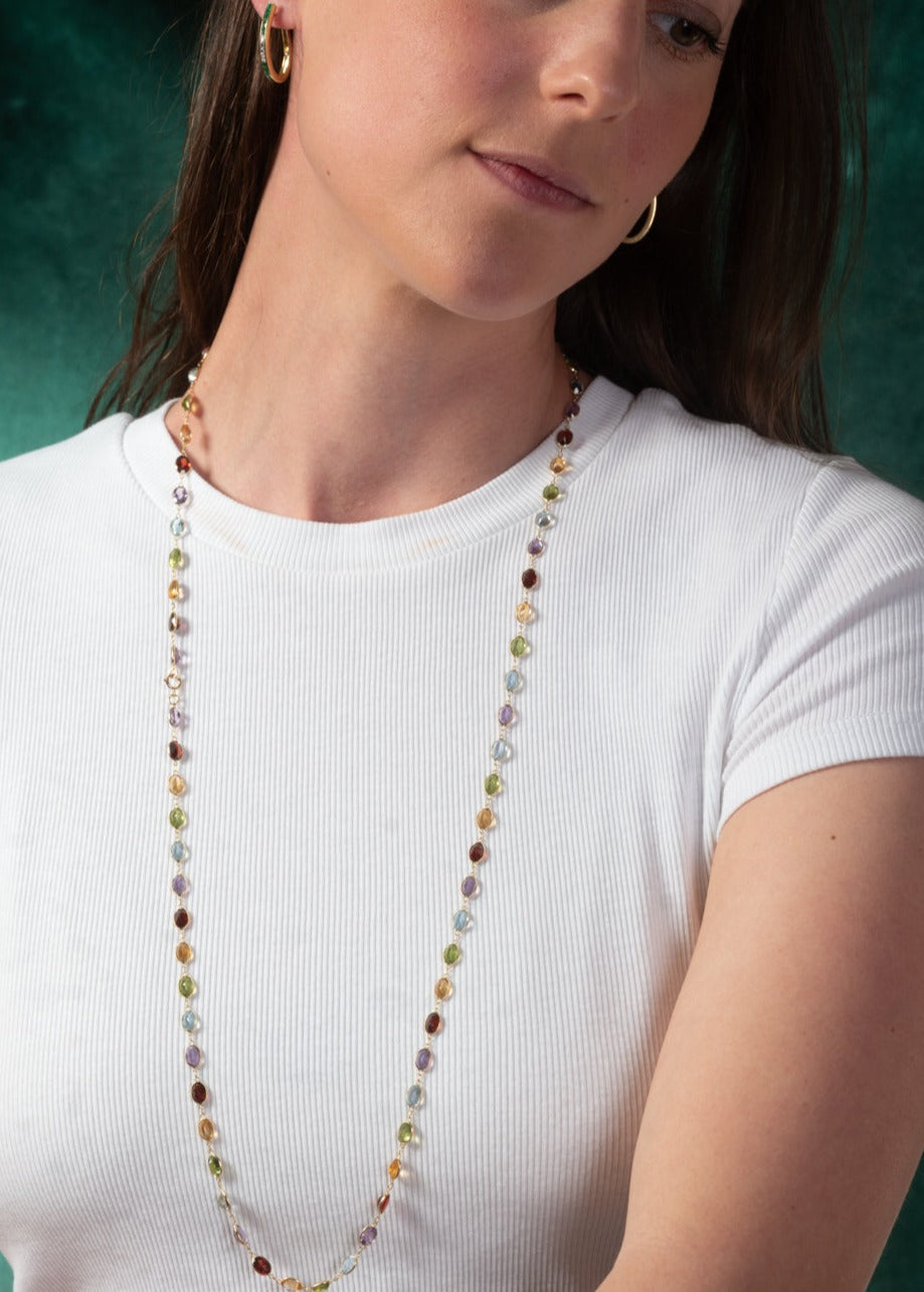 Multi Gemstone Necklace - Wildsmith Jewellery