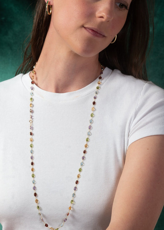 Multi Gemstone Necklace - Wildsmith Jewellery