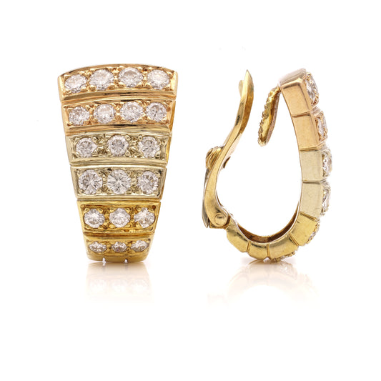 Van Cleef & Arpels Diamond Earrings - Wildsmith Jewellery