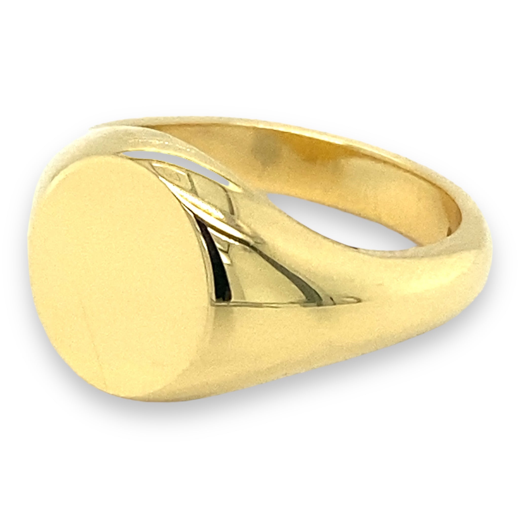 18ct Gold Signet Ring - Wildsmith Jewellery