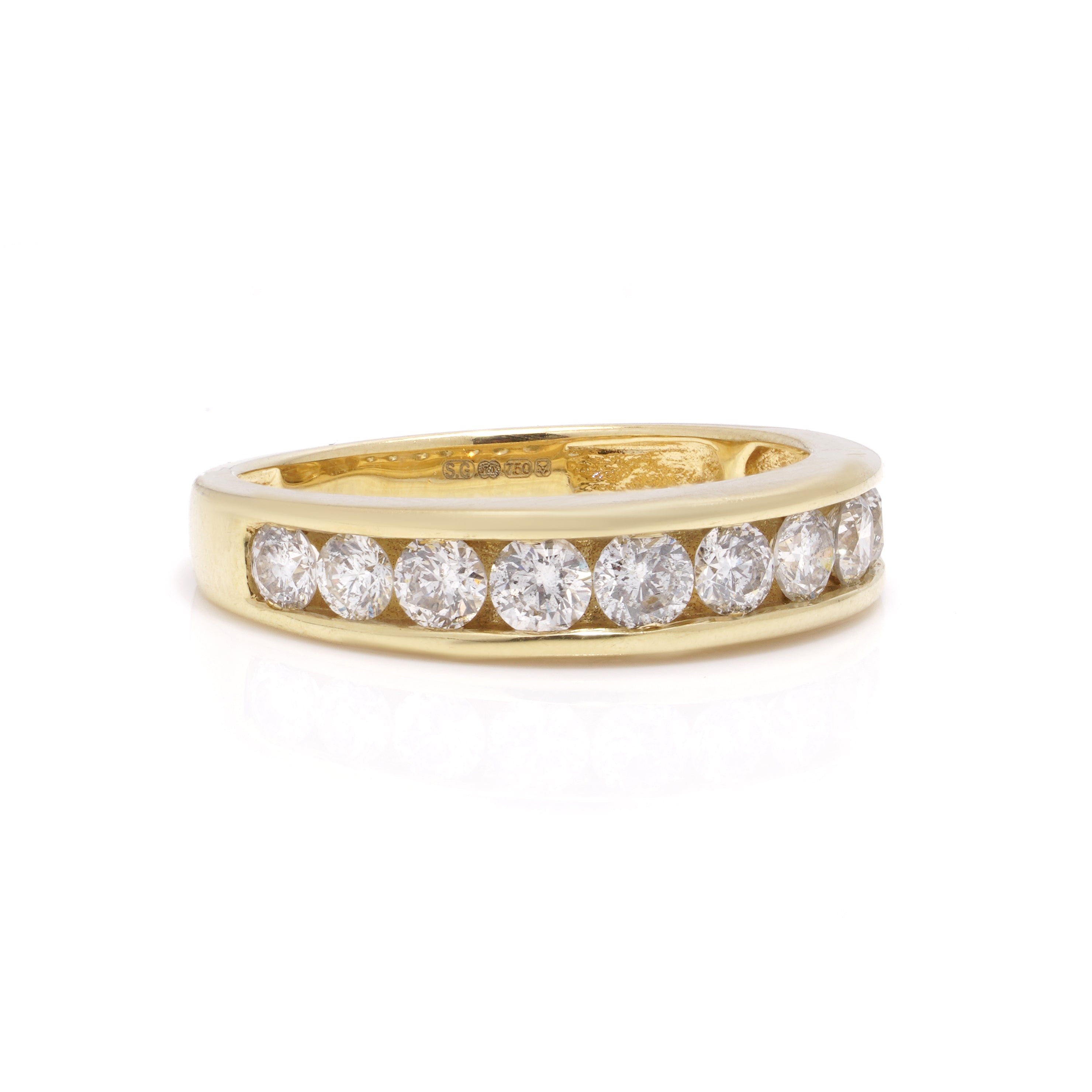 Diamond Wedding Band - Wildsmith Jewellery