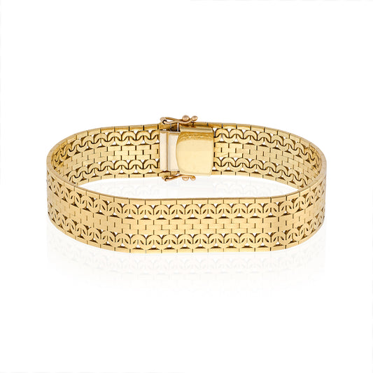 18ct Gold Bracelet by Carl Bucherer