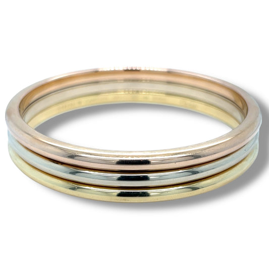 Vintage Cartier Trinity Bangle - Wildsmith Jewellery
