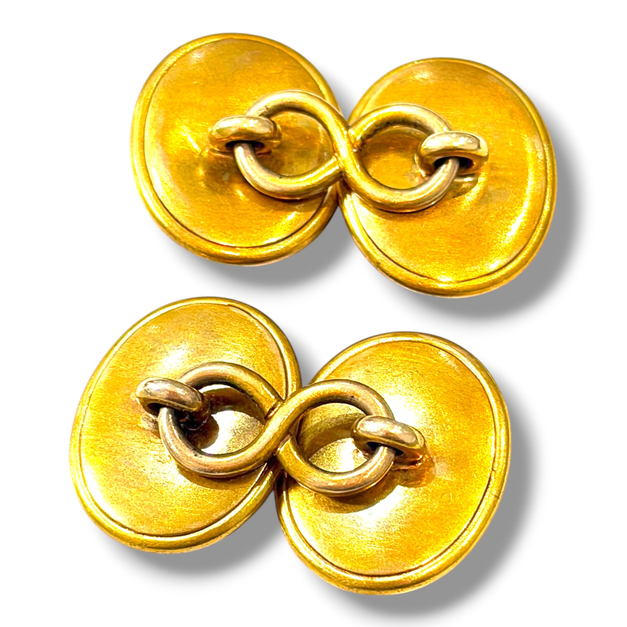 Antique 18ct Bullseye Agate Dress Set - Wildsmith Jewellery