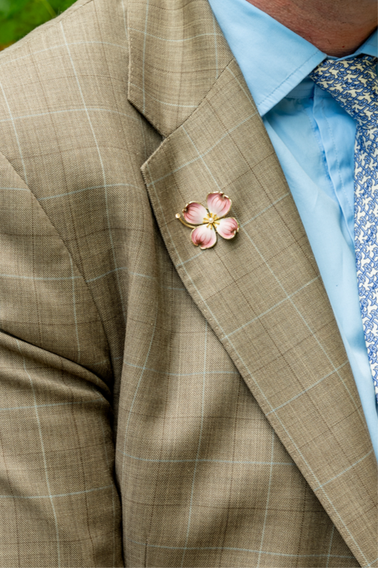 Enamel Clover Brooch - Wildsmith Jewellery