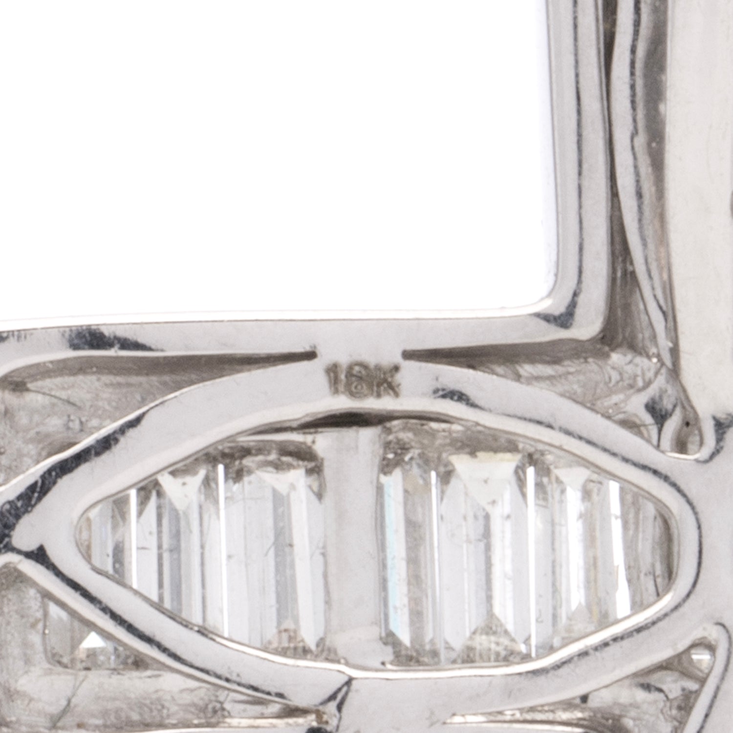 18ct White Gold Diamond Cross Pendant - Wildsmith Jewellery