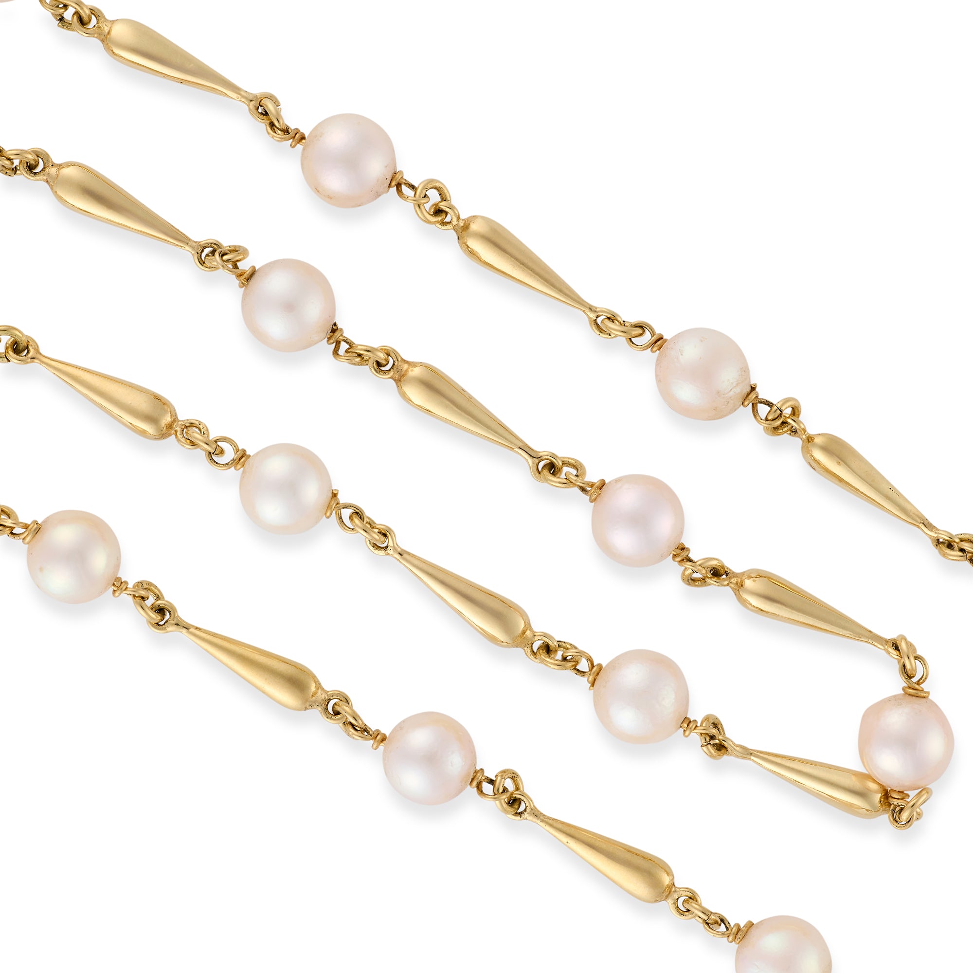 18ct Gold & Pearl Necklace - Wildsmith Jewellery