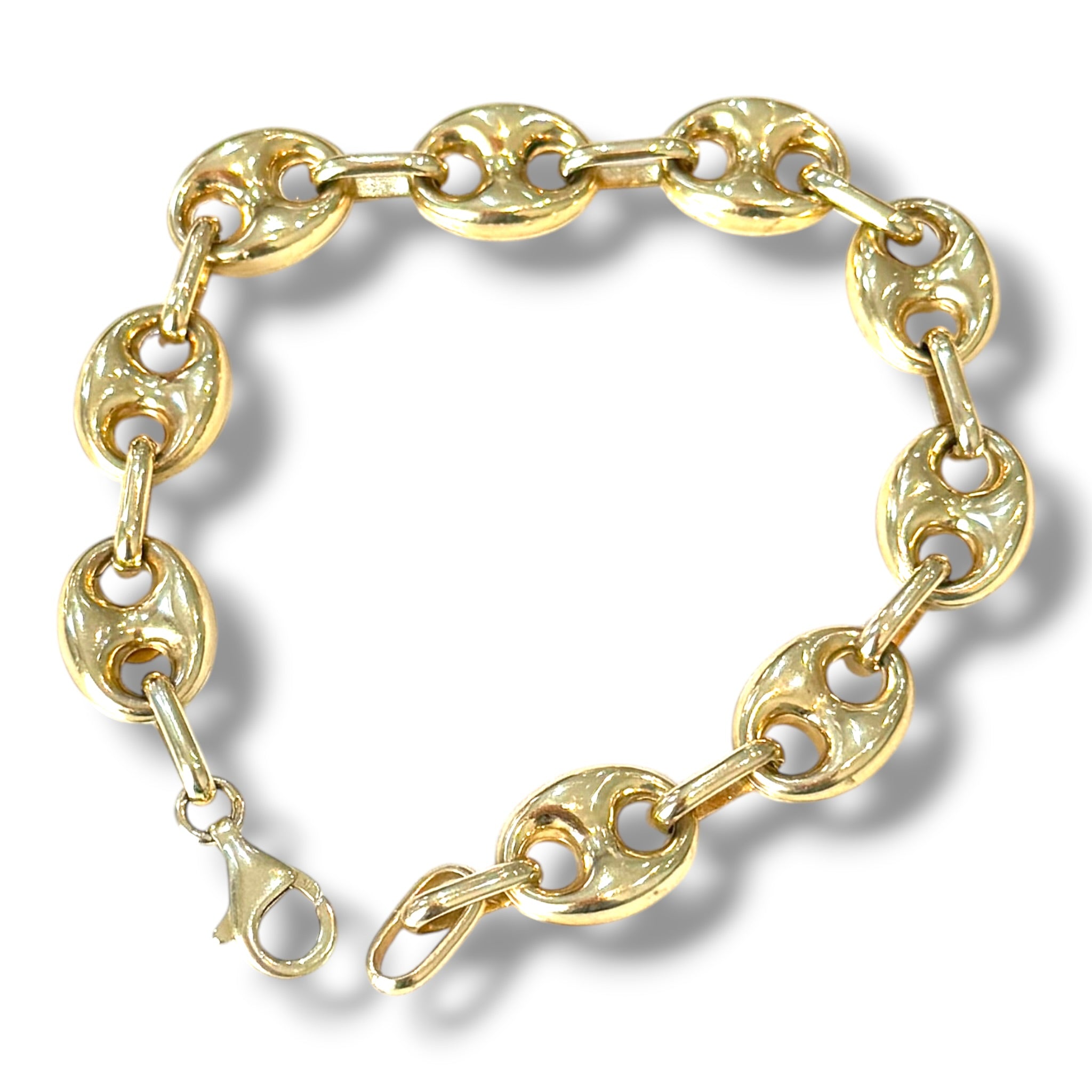 Gold Mariner Link Bracelet - Wildsmith Jewellery