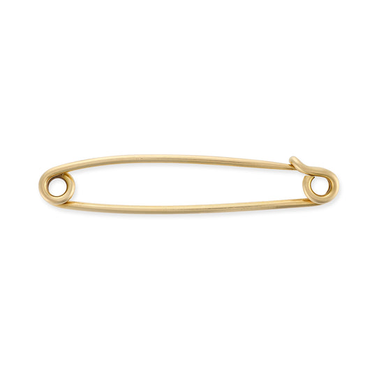 14ct Gold Safety Pin - Wildsmith Jewellery