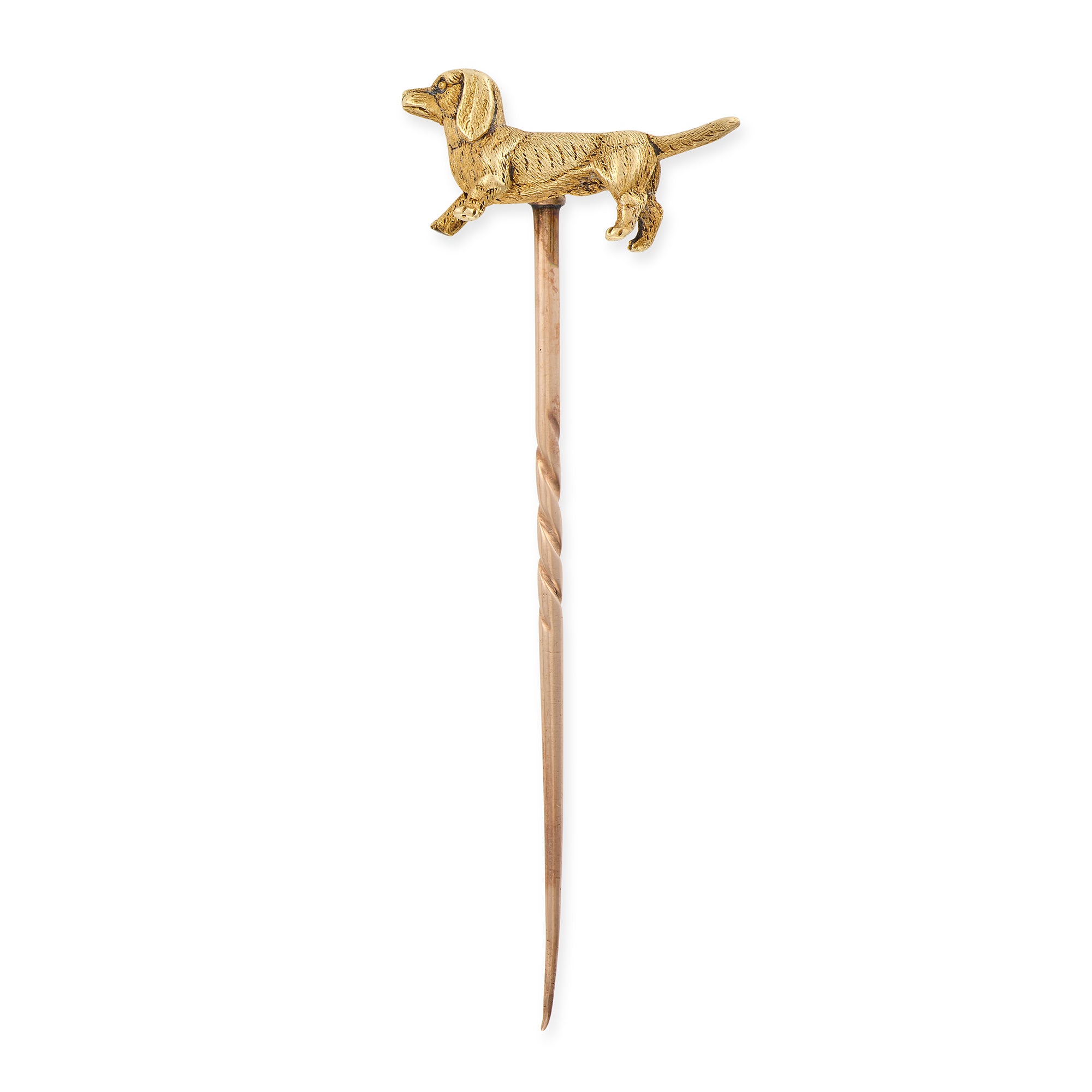 Victorian Dachshund Stickpin - Wildsmith Jewellery