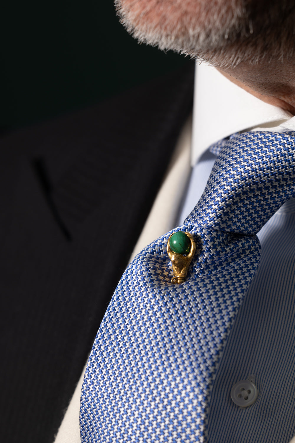 19th Century Stickpin of Atlas - Wildsmith Jewellery