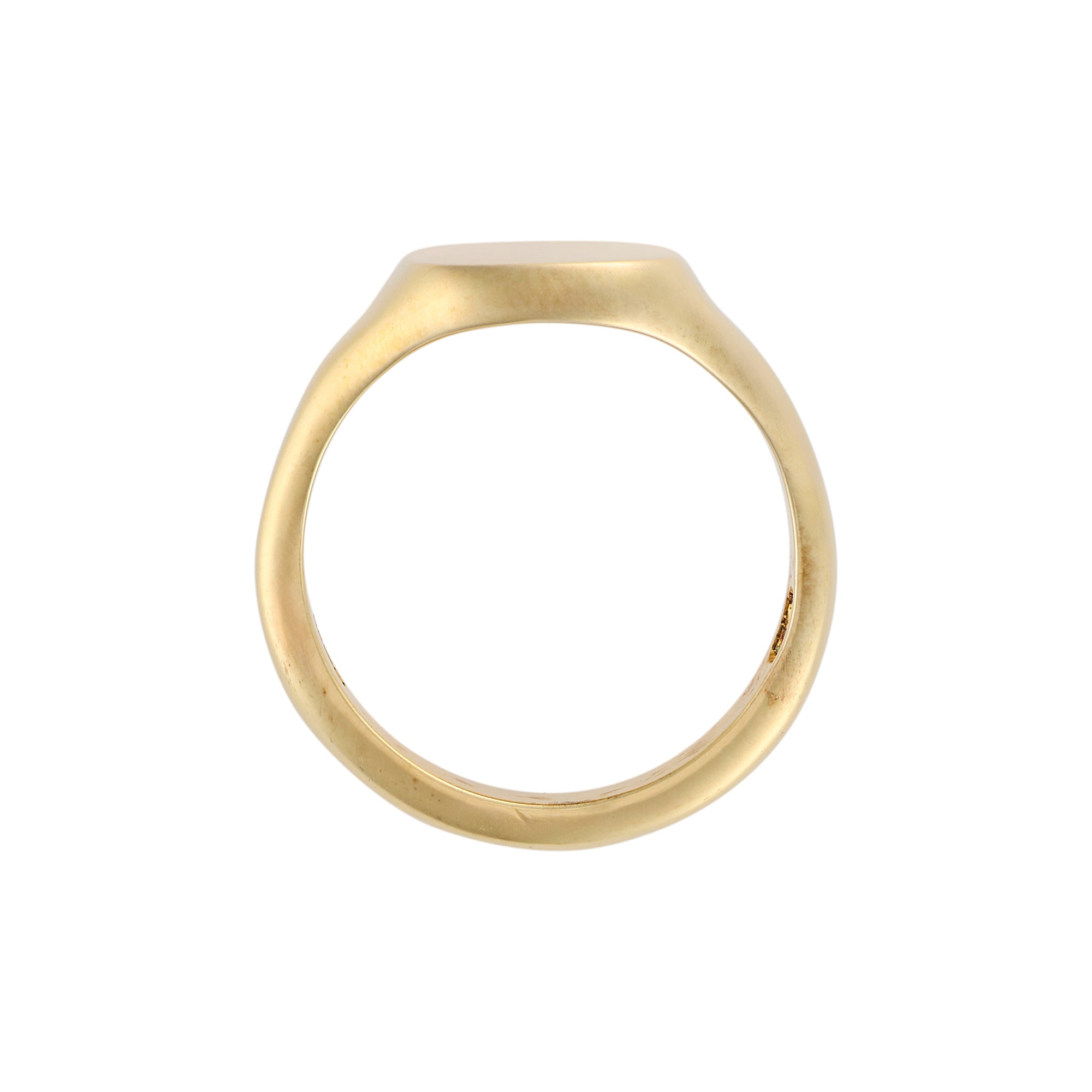 9 x 8mm Cushion Shaped Signet Ring - Wildsmith Jewellery