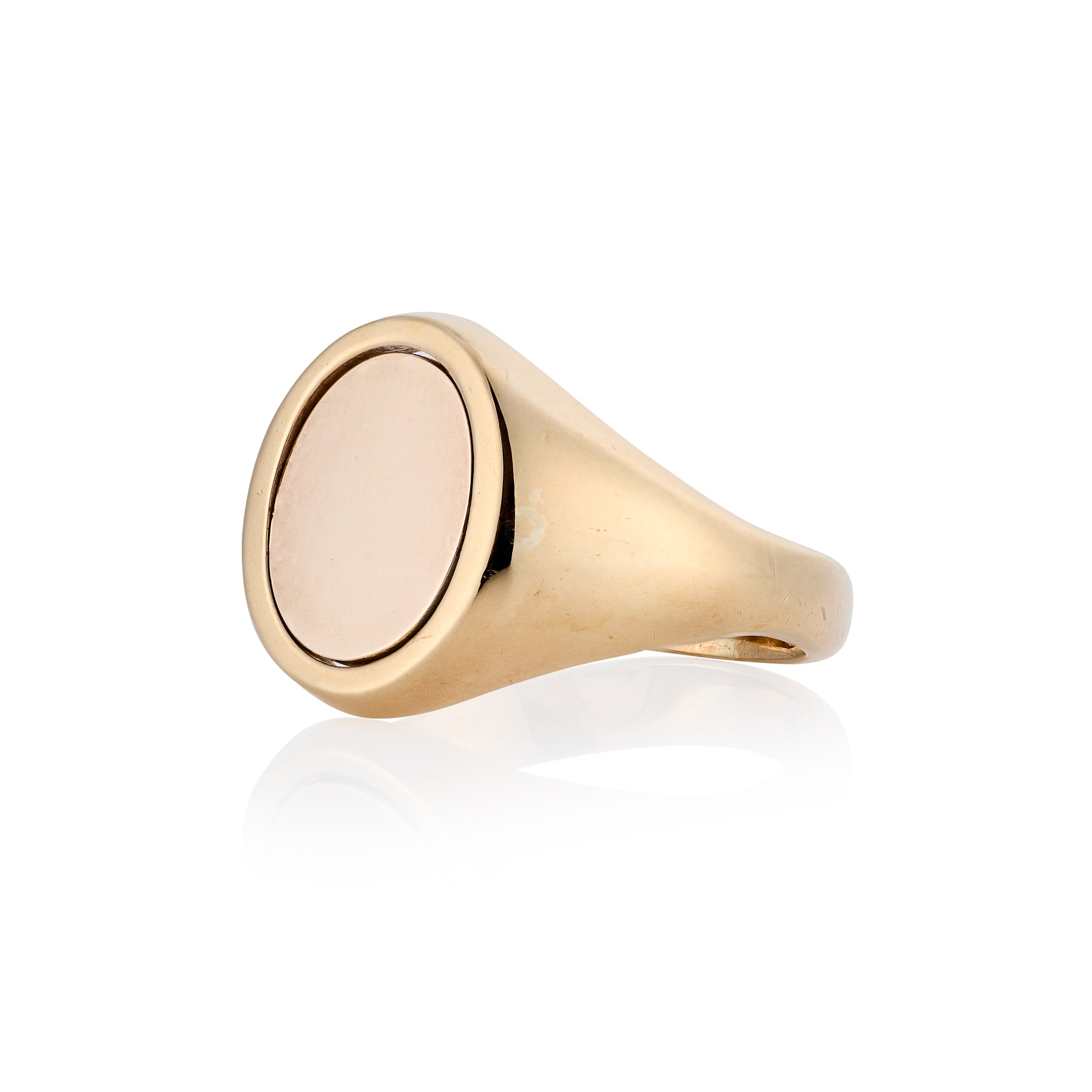 Masonic Triple Tau Swivel Signet Ring