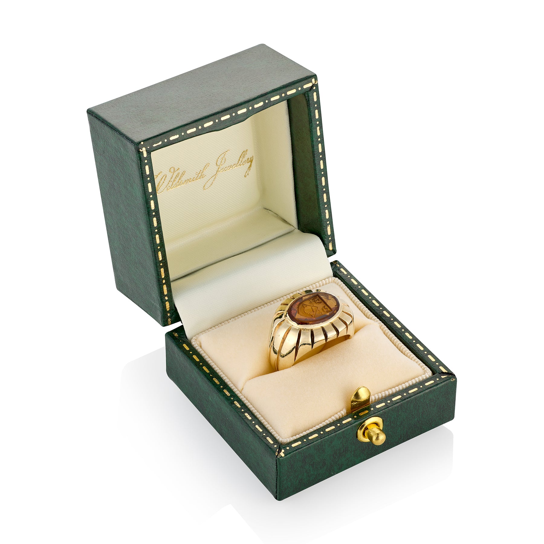 1940's Cartier London Intaglio Signet Ring