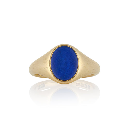 Victorian 18ct Gold Signet Ring, Hallmarked 1868 - Wildsmith Jewellery