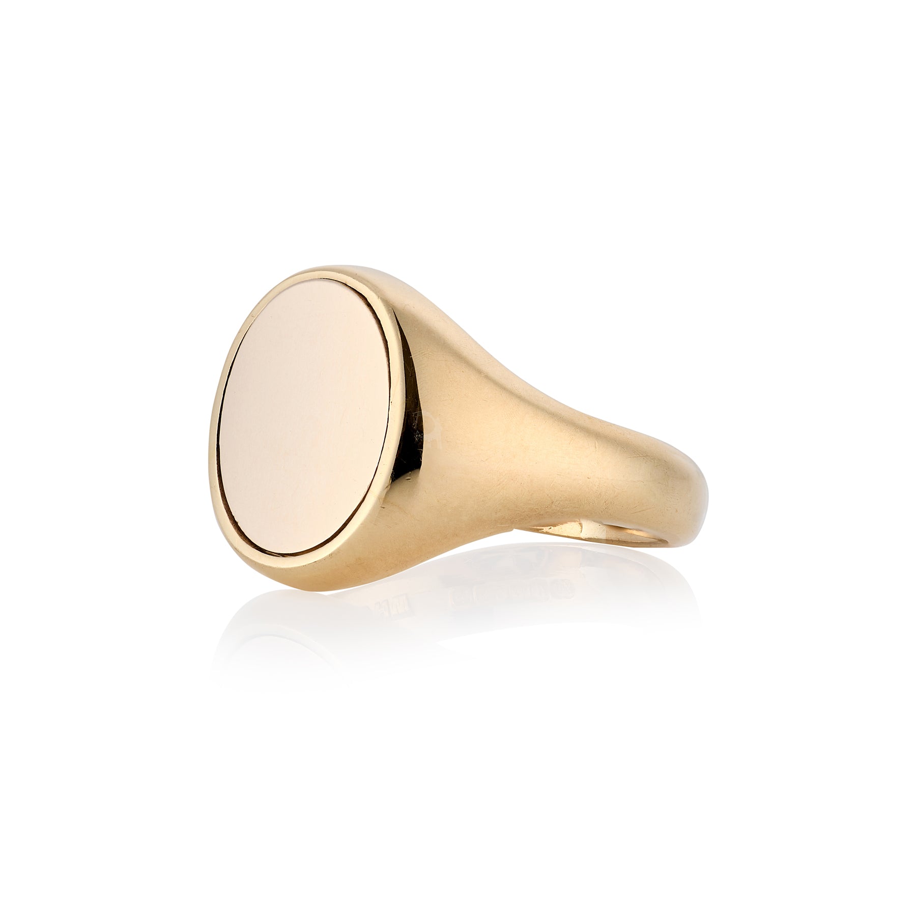Knights of Malta Masonic Swivel Signet Ring, 9ct