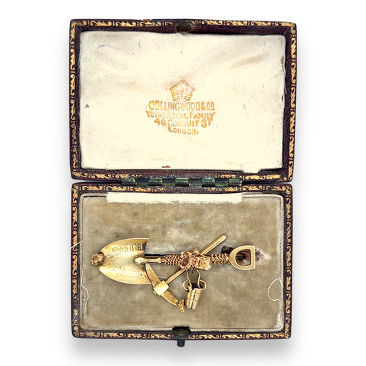 Gold Miner's Brooch - Wildsmith Jewellery