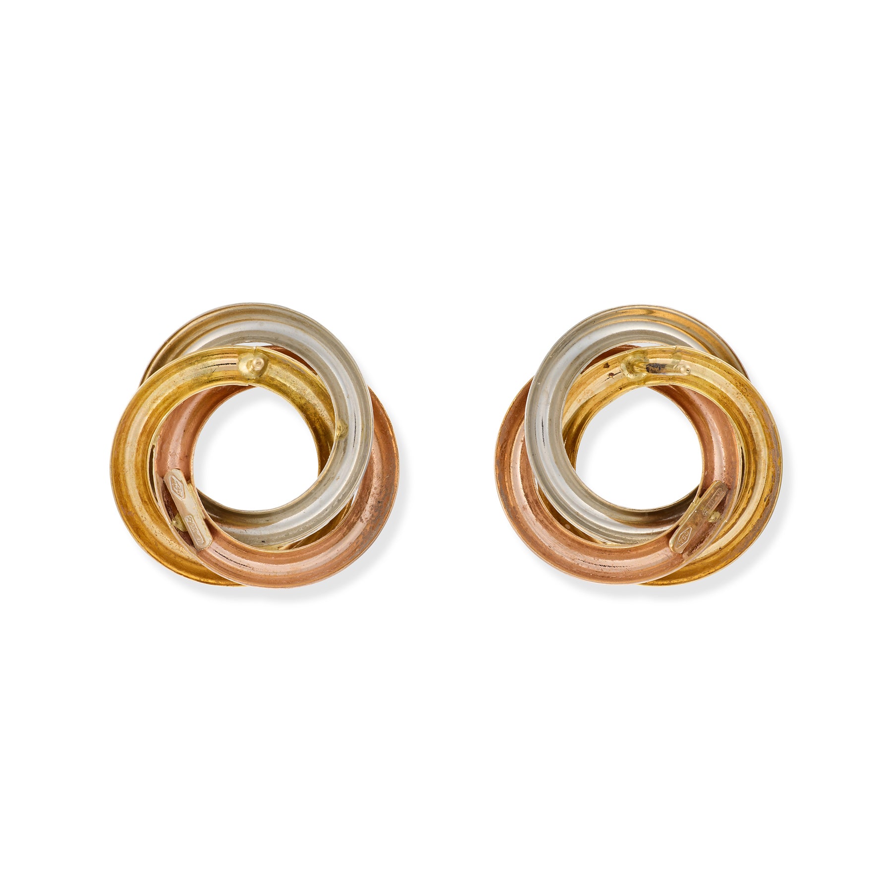 18ct Gold Love Knot Earrings