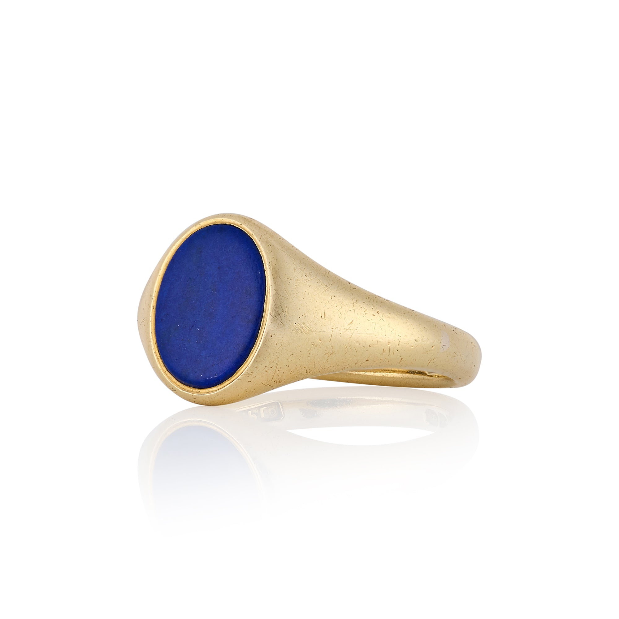 Victorian 18ct Gold Signet Ring, Hallmarked 1868 - Wildsmith Jewellery