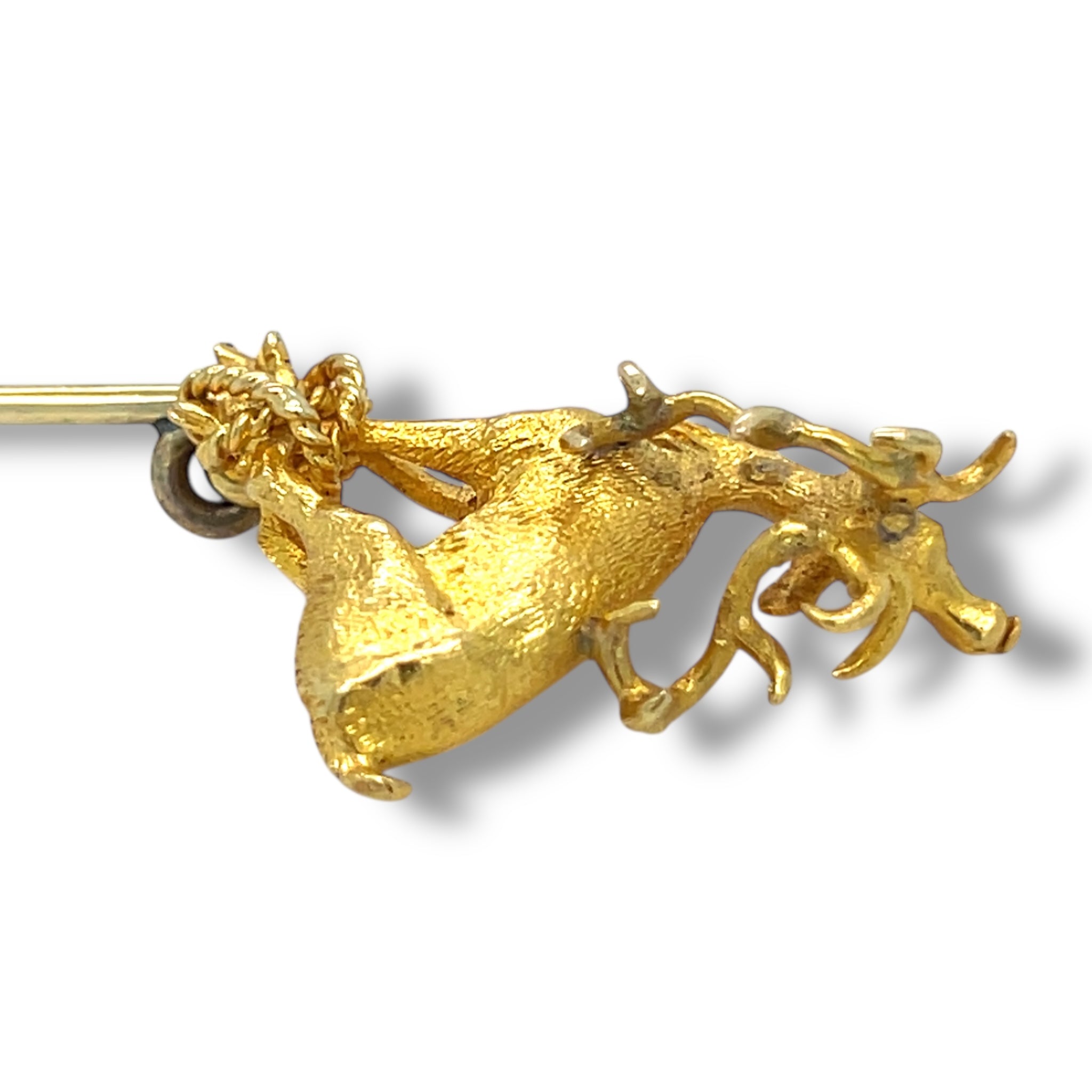 Victorian Stag Stickpin - Wildsmith Jewellery