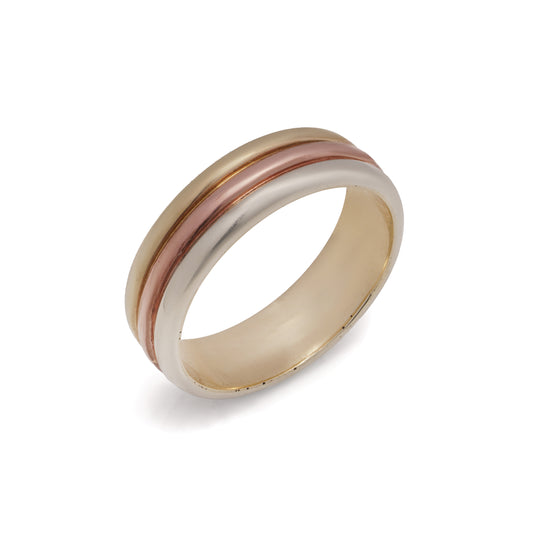 Three Wire Wedding Ring - Wildsmith Jewellery