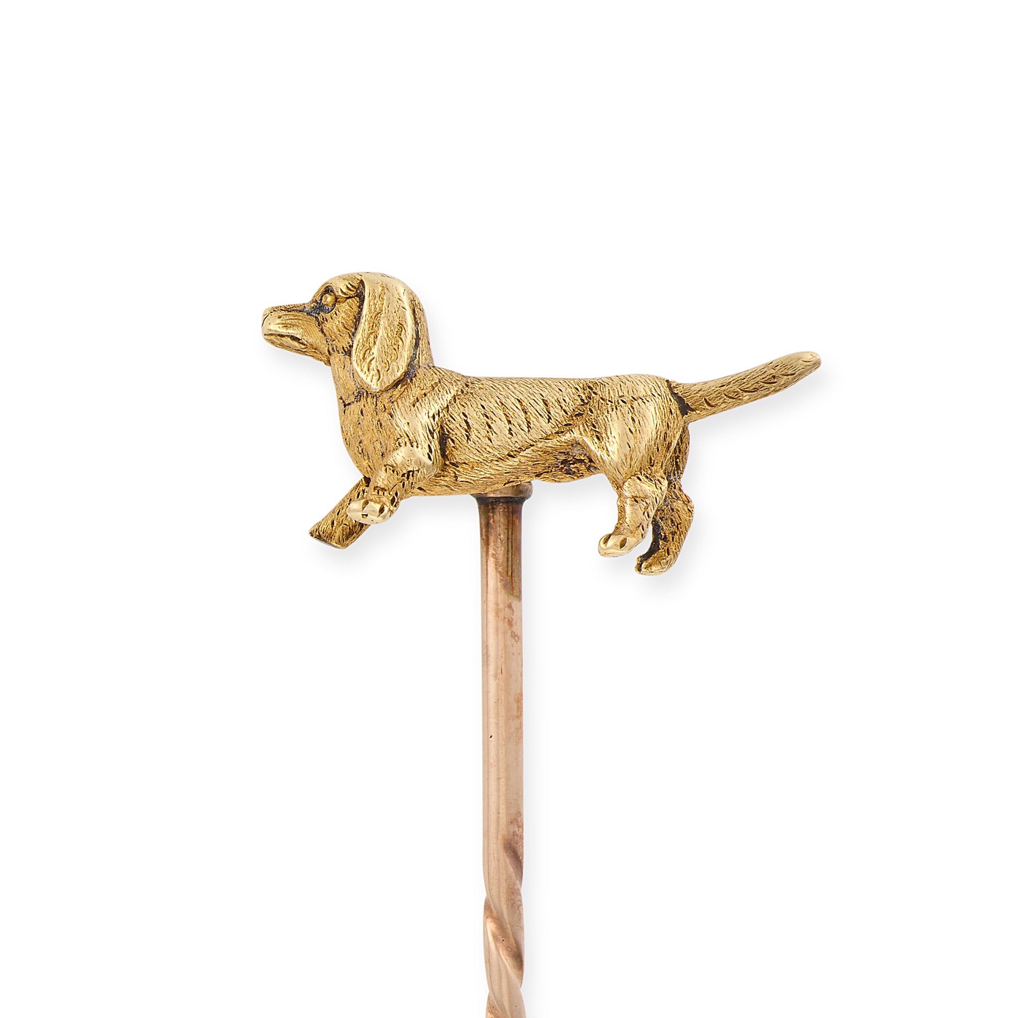 Victorian Dachshund Stickpin - Wildsmith Jewellery