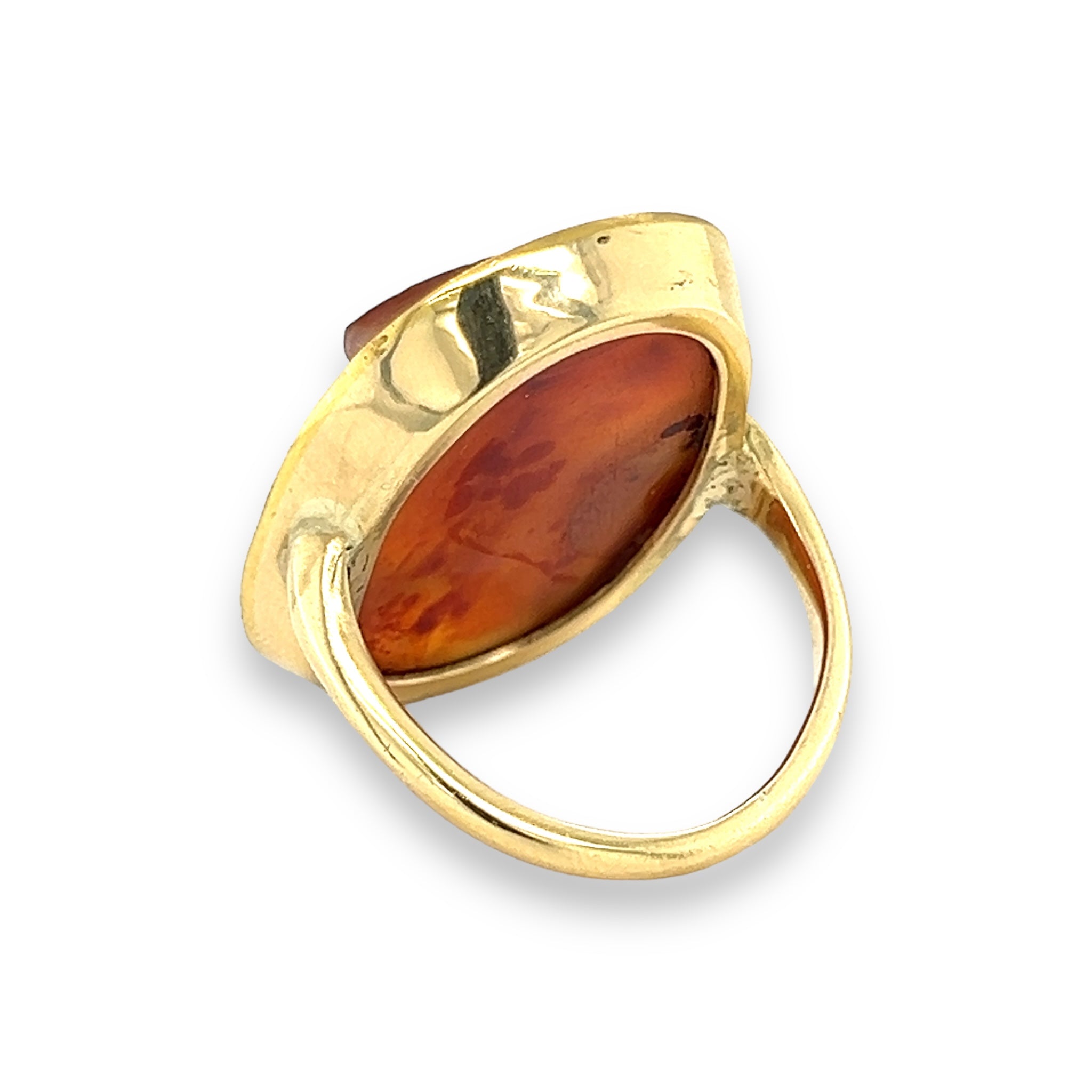 19th Century Gold and Agate Ring Depicting Ajax - Wildsmith Jewellery